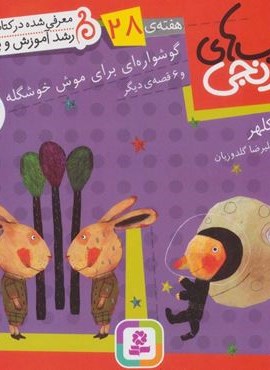 کتاب های نارنجی،هفته ی28 (گوشواره ای برای موش خوشگله و 6 قصه ی دیگر)(گلاسه)(قدیانی)