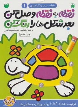 نقطه ب نقطه وصل کن بعد شکل ها را رنگ کن 1 (ذکر)